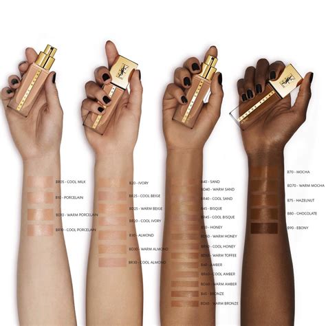 ysl foundation touche eclat|ysl touche eclat shade chart.